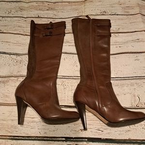 Cole Haan NikeAir Heeled Buckle Boots